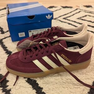Adidas Spezial Burgundy Sneakers Women Size 7